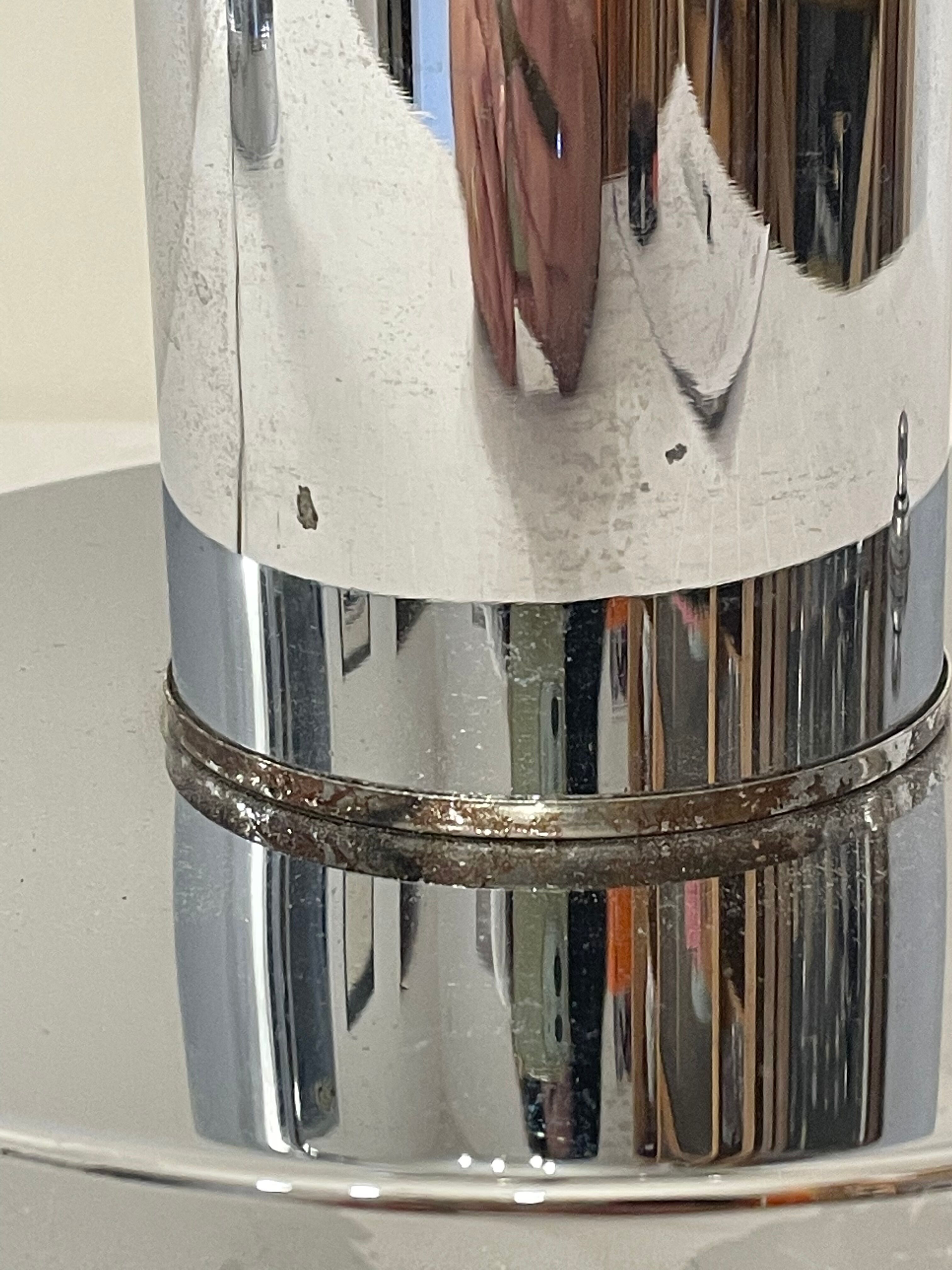 Large pair of Space Age lamps