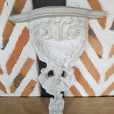 Console wall shelf patinated gustavian style