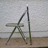 Plia chairs by Giancarlo Piretti for Castelli 1970