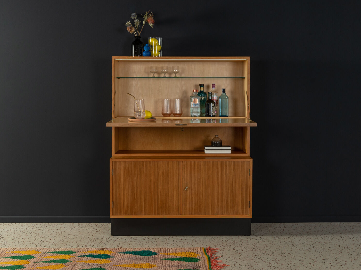 1950s bar cabinet