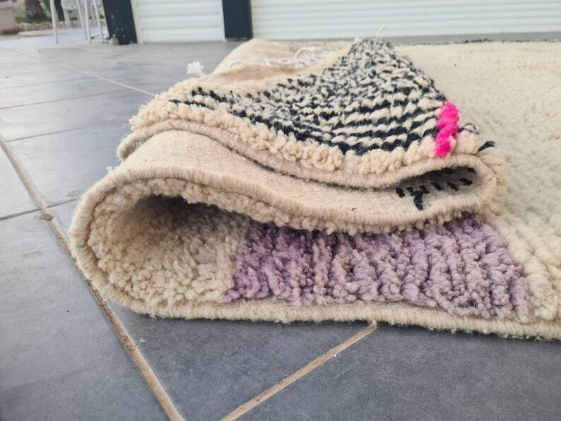 Tapis en laine naturelle 250cmx150cm