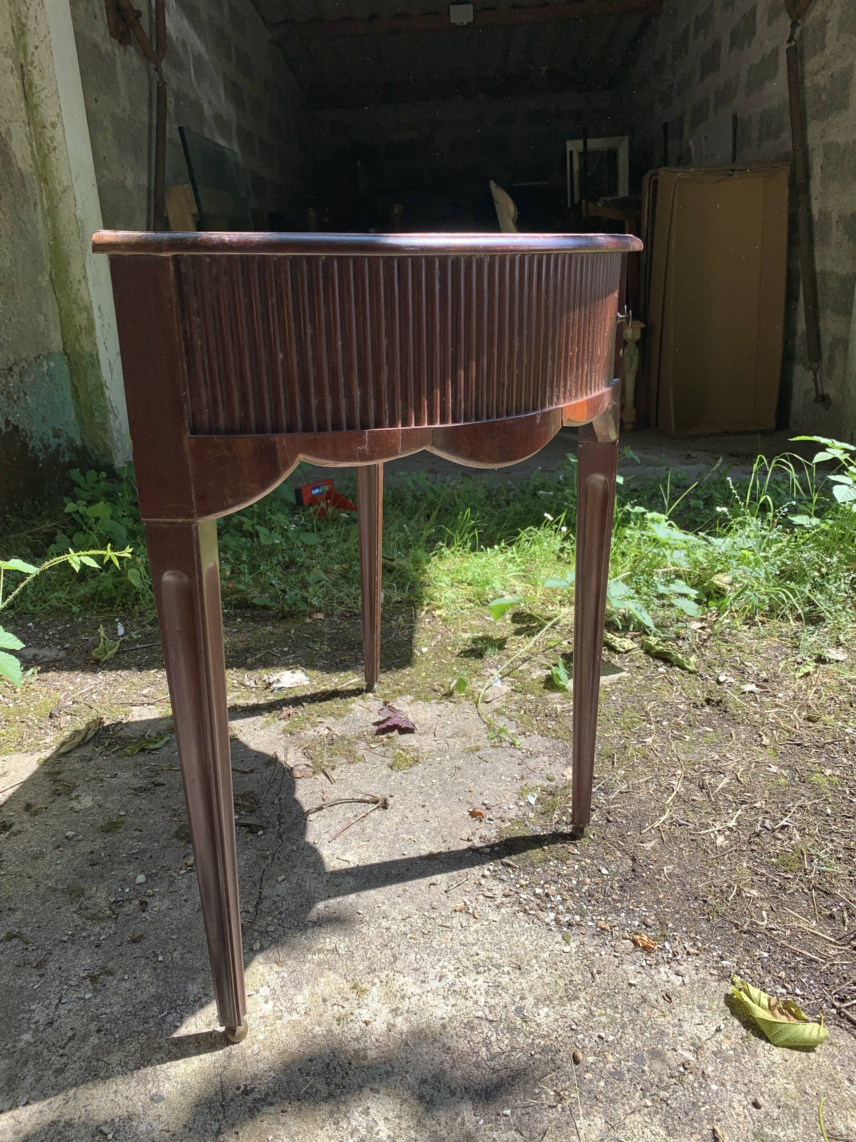 Dutch mahogany console 19th century
