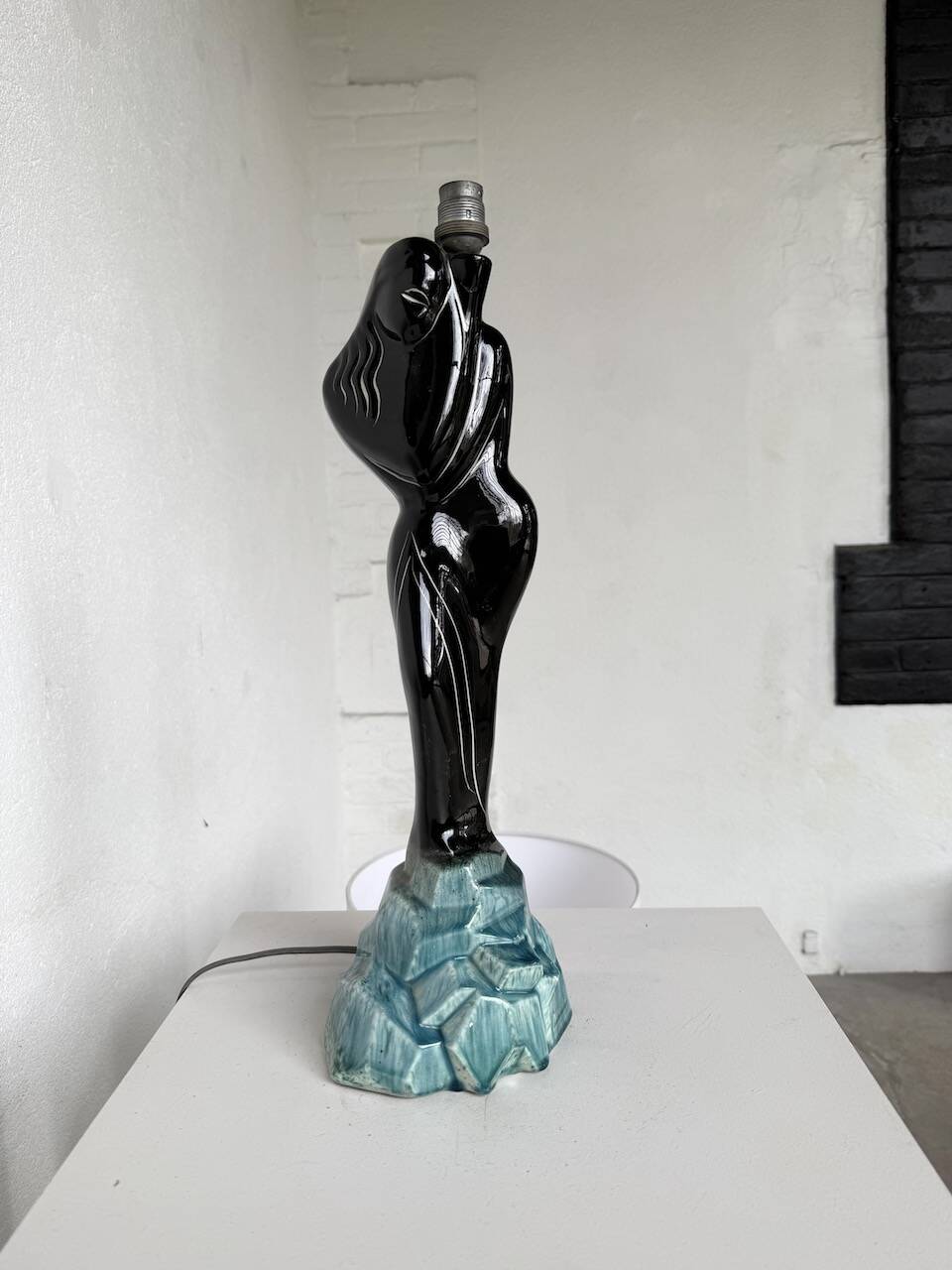 Monaco Monacera "woman" ceramic table lamp