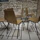 6 chaises Hiller empilable 1970