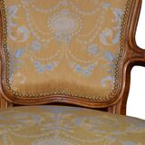 Louis XV style armchairs, around 1890