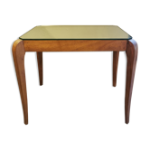 Table basse art déco années 40 miroir
