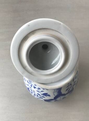 Pot, bonbonnière asiatique