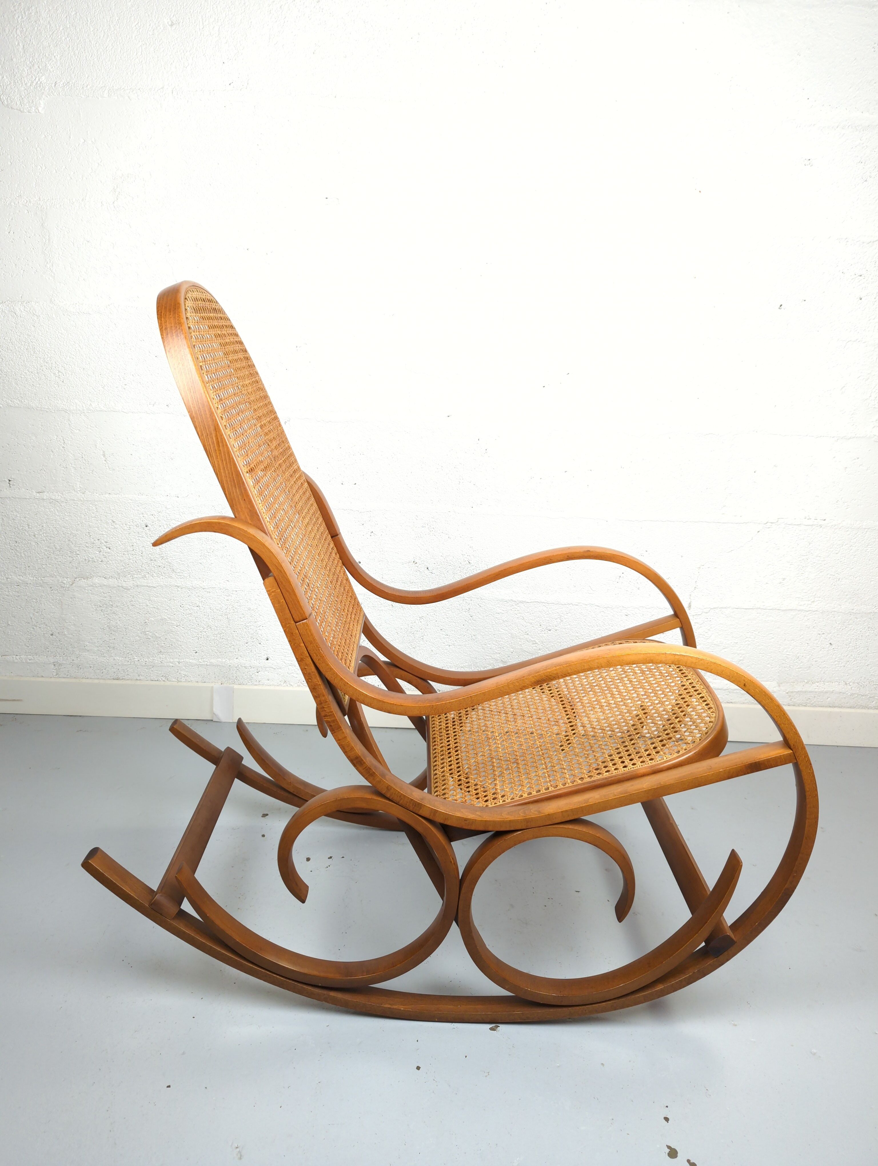 Rocking-chair by Luigi Crassevig