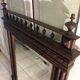 Bevelled mirror in Henri II style 128x88 cm