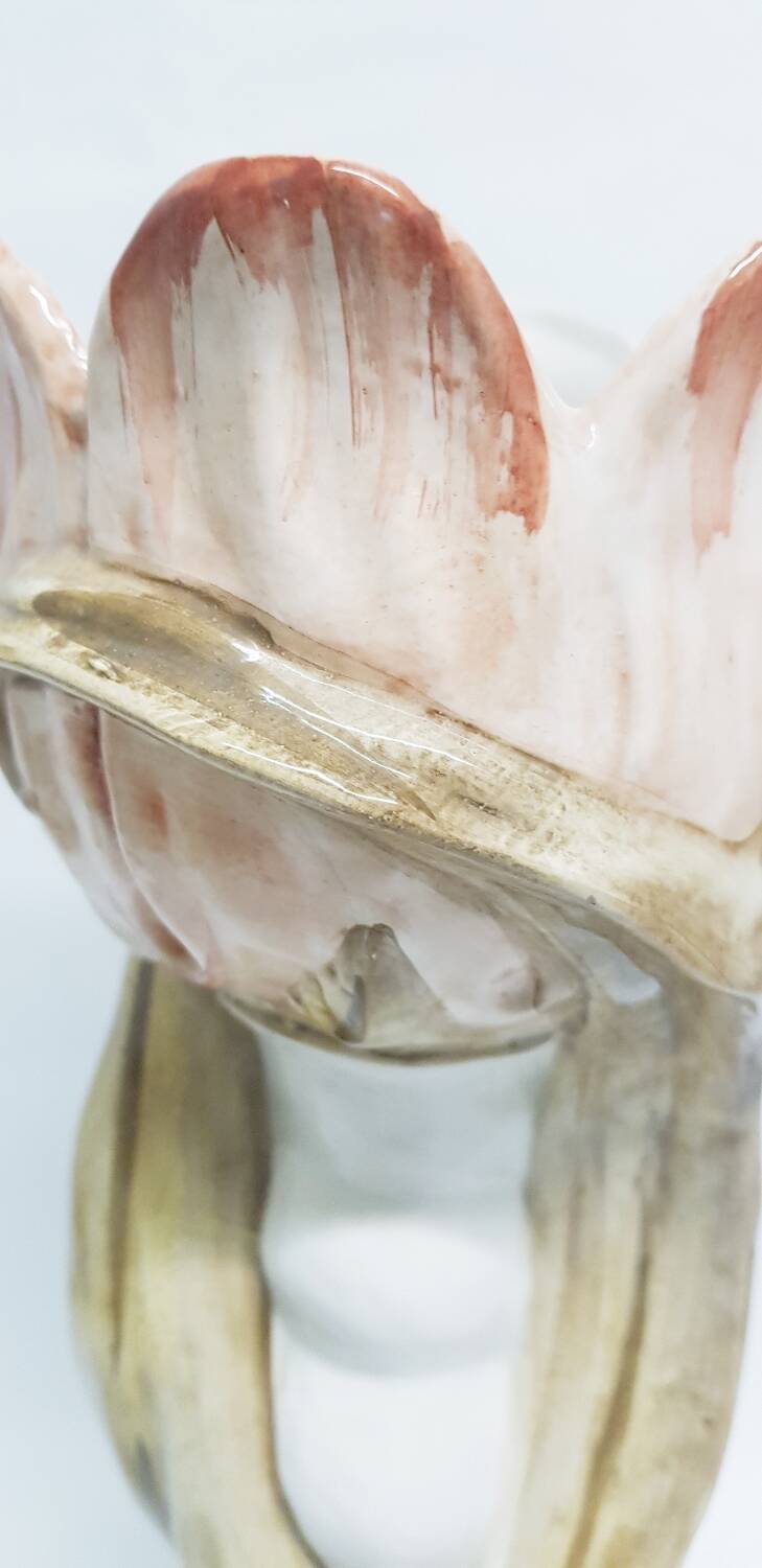 Grand vase à fleurs Capodimonte