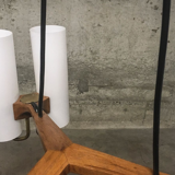 Chandelier by Uno & Östen Kristiansson for Luxus, 1950s