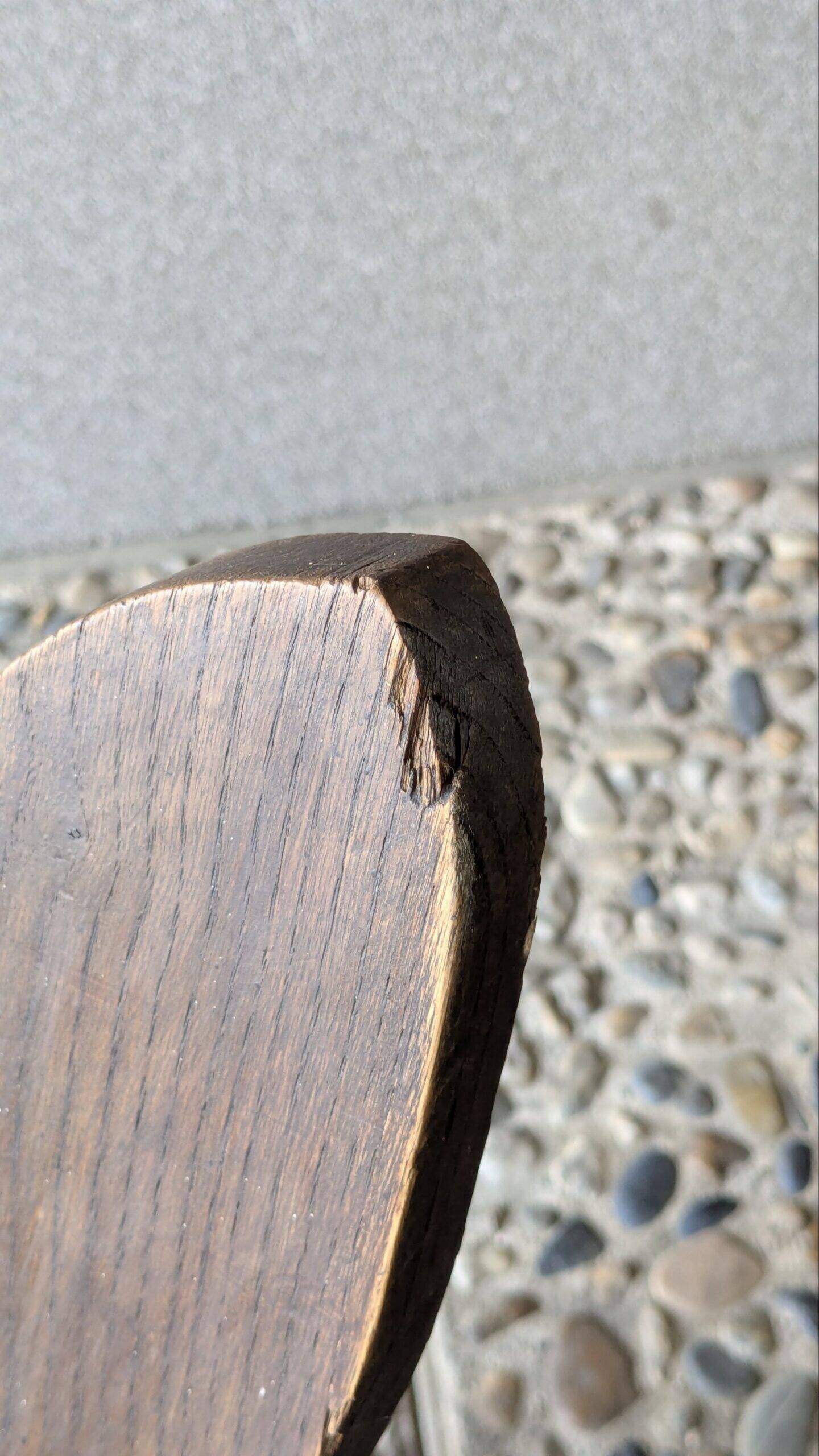 Pair of rustic chairs