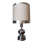 Lampe chrome style Philippe Barbier, 1970