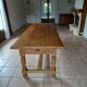 Oak farm table