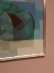 Original Swedish Oil on Canvas – “Composition” by Rune Eringstam – Signed – Vintage & Framed