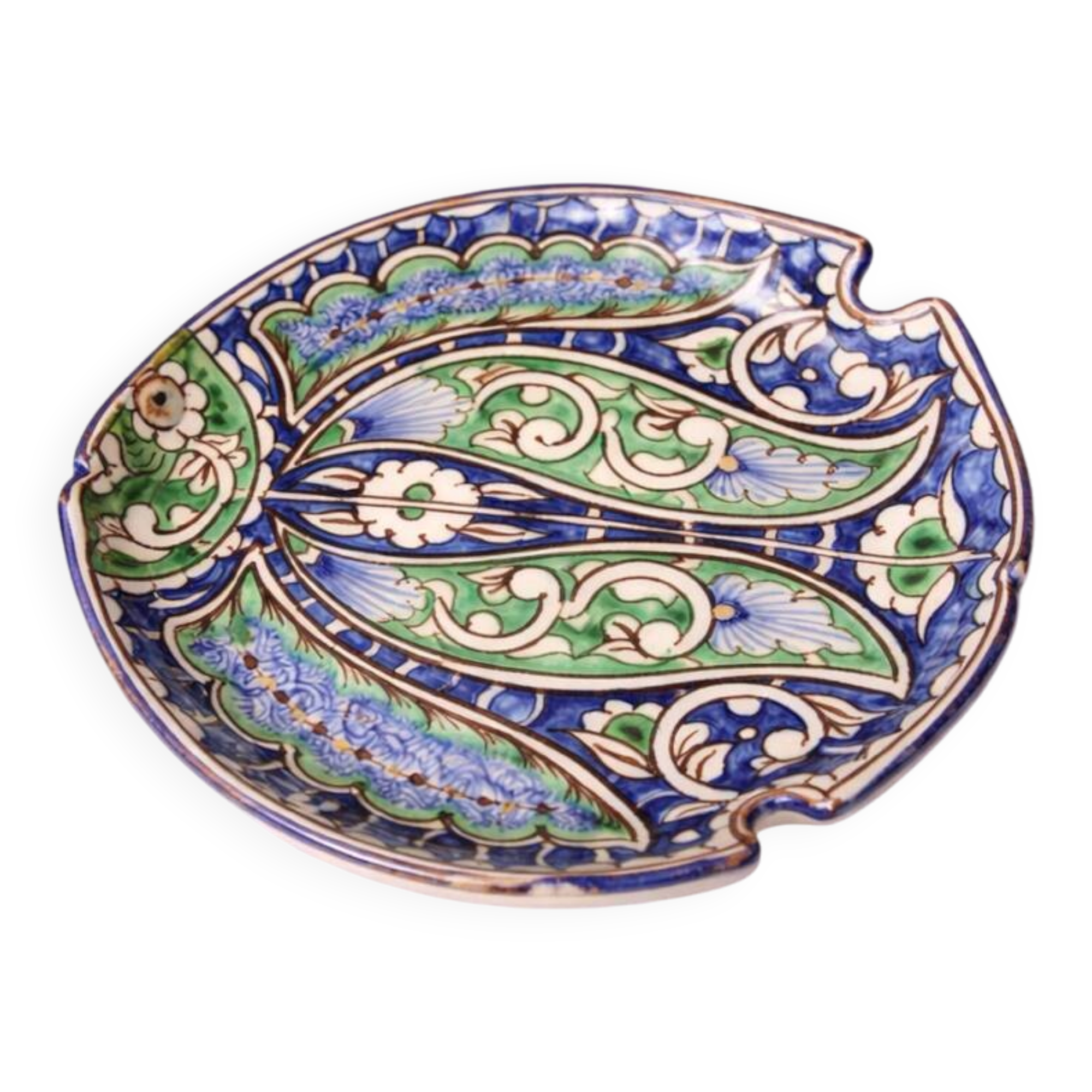 Catch-all / small Turkish ceramic plate – traditional patterns