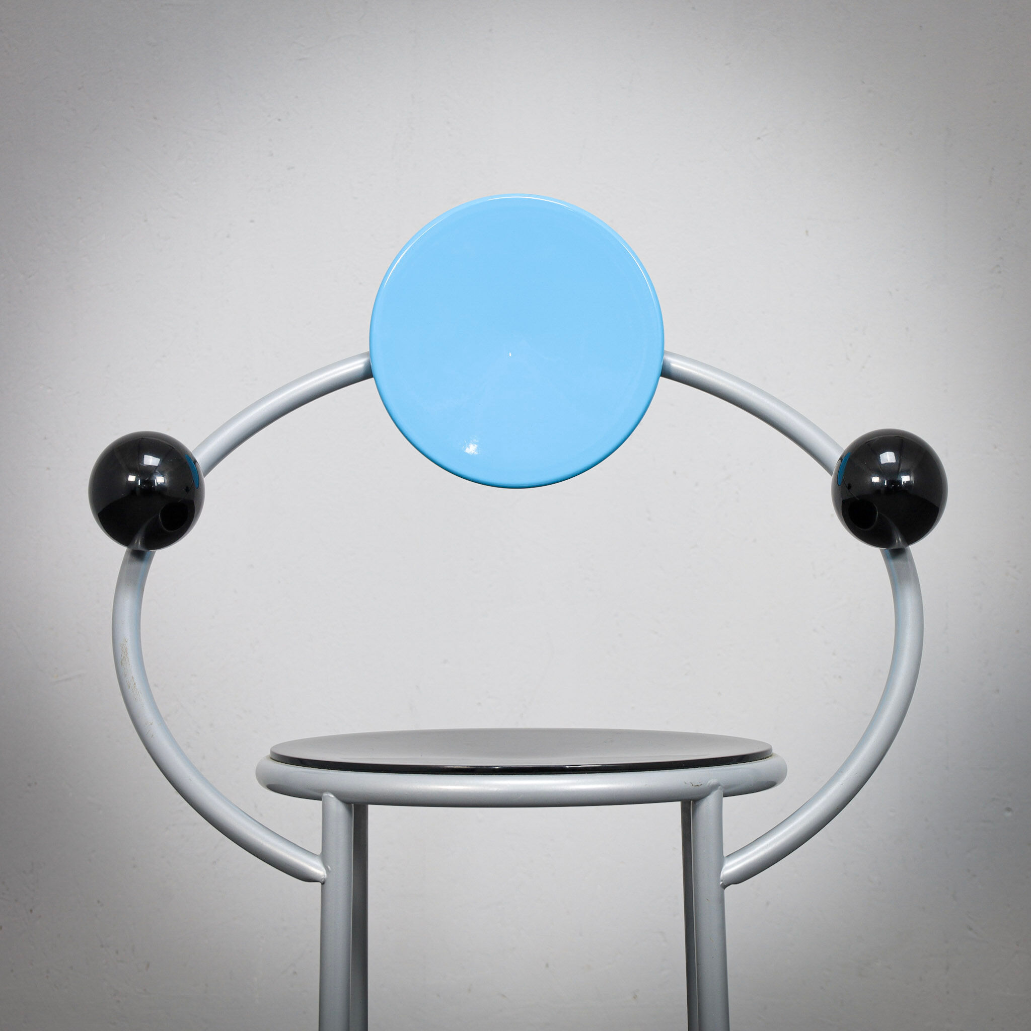 Pair of First Chairs by Michele De Lucchi for Memphis Milano, Italy, 1981