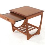 G-Plan side table with pull-out drawer - mid century modern