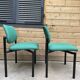 Pair of vintage Martin Stoll Champenay office chairs