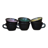 Set of 6 Kéraluc tea cups