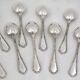 Share Ercuis Trianon 10 dessert spoons, silver-plated, 17.5 cm, e