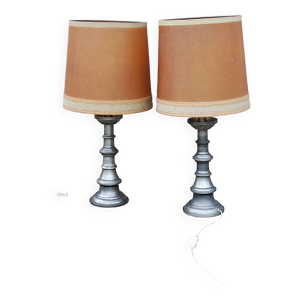 Paire de lampe des années - kaiser leuchten