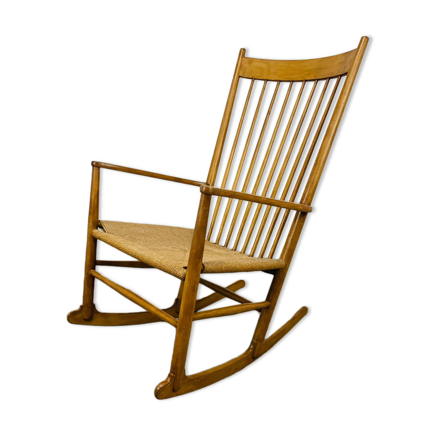Rocking chair Hans Wegner J16 Scandinavian