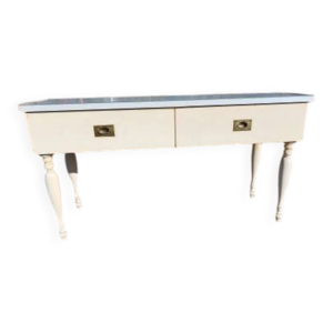 Console vintage bois - formica