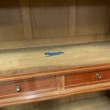 19th Century Marquetry Mirror Cabinet