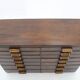 1940s Industrial Beech Wooden Chest of Drawers