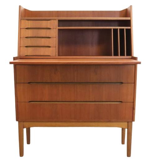 Deens design teak mid century  Secretaire 'Gilleleje'