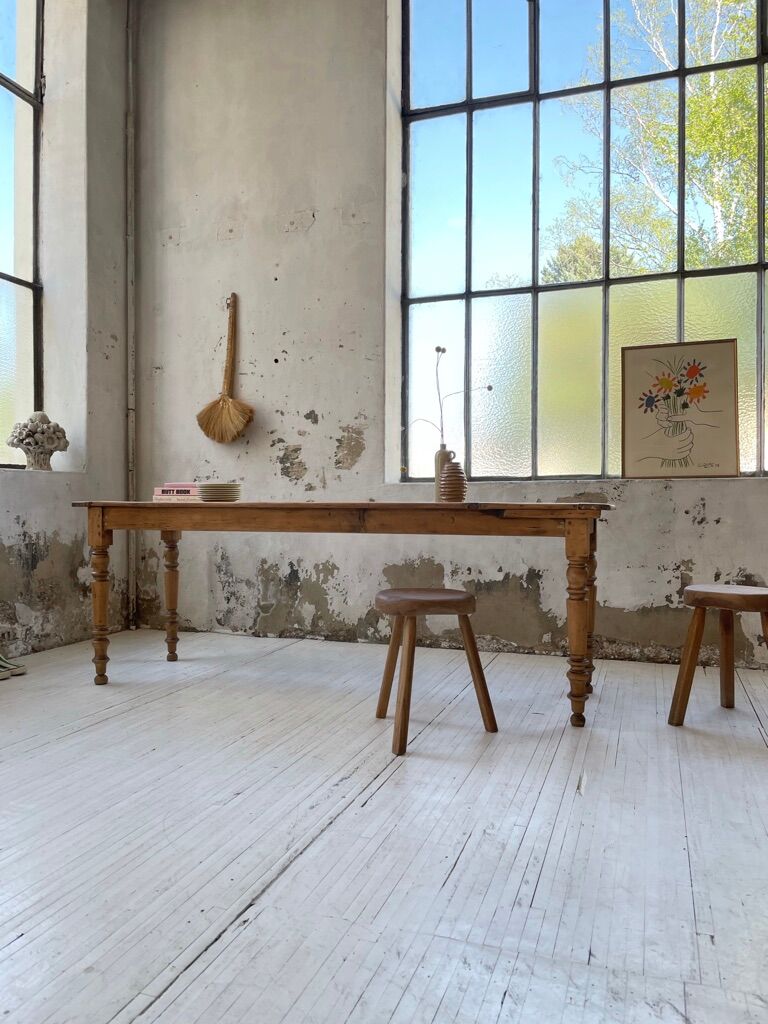 Farm table bistro pine and cherry 210cm