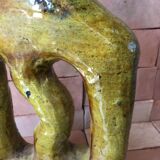 Tamegroute pottery in glazed terracotta