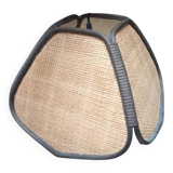 Suspension, vintage wicker rattan shine