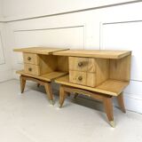 Pair of Art Deco bedside tables