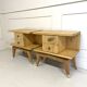 Pair of Art Deco bedside tables