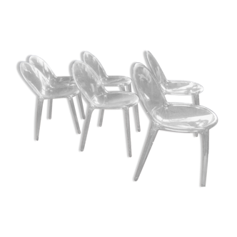 6 “Loop” chairs from Roche Bobois