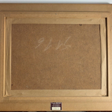 Oil on canvas Italian School, the coasts of Tuscany in Italy, signed R.GIOVANI