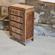 Chiffonnier en bois 5 tiroirs Art Déco