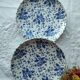 Set of 2 Royal Tudor dessert plates Bouquet model