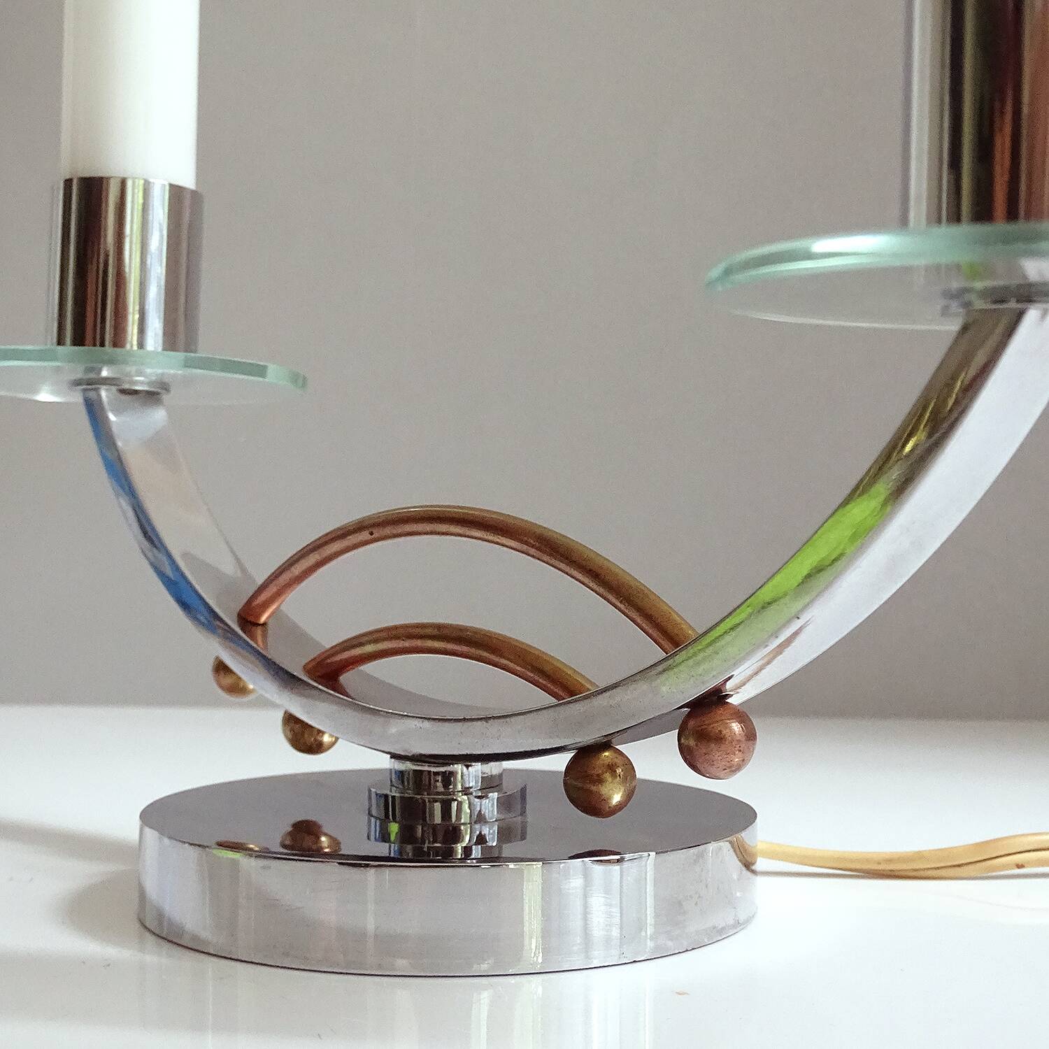 Pair of Art Deco Lamps