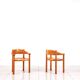Set of 6 solid pinewood armchairs by Rainer Daumiller for Hirtshals Sawmill