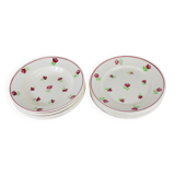 set of 12 plates, 6 flat and 6 hollow N1.