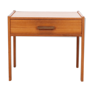 Table de chevet en teck,