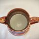 Copper and blue jersey ceramic pitcher