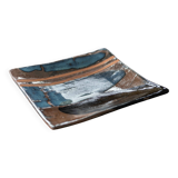 Ceramic plate, 1980's