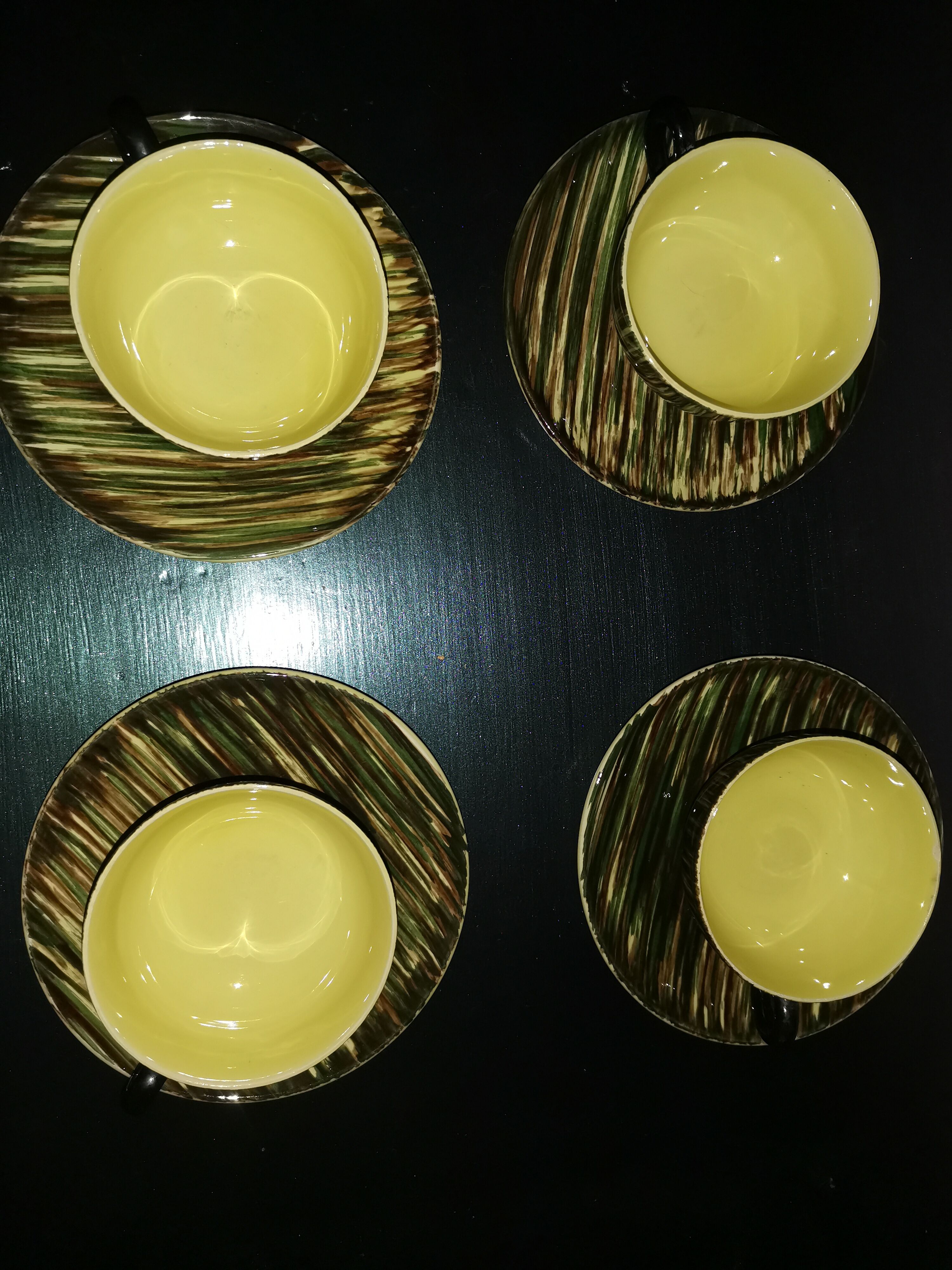 Lot 4 cups coffee St Clément