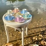 Raynaud et Co multicolor coffee cup set