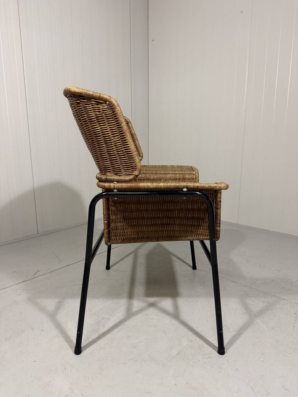 Wouter Fens rattan chair Gebr. Jonker Netherlands 1960’s