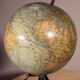 Terrestrial globe by J. Forest from the early 20th century